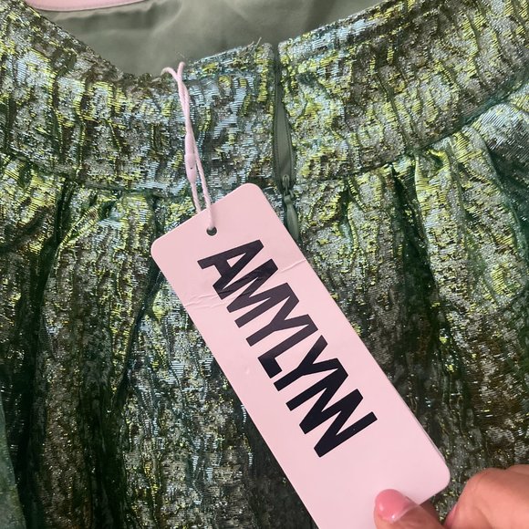 NWT: AMYLYNN Sara Strapless Tiered Dress - Size Small - Picture 4 of 6